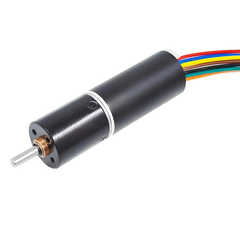 24мм бесшовный постоянный ток 12V до 48V Мотор низкой скорости 1500mNm 6.0RPM до 3622RPM Настраиваемый двигатель BLDC